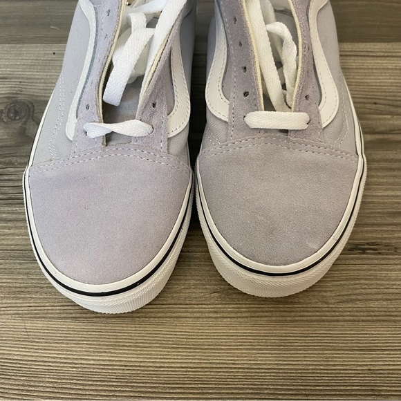 VANS Old Skool SKATE SHOES Gray White Unisex - Picture 5 of 9